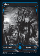 Full Art Island V.1 #270 MTG Cri...