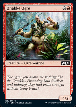 Onakke Ogre #155 MTG Core 2021 S...
