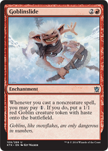 Goblinslide #109 MTG Khans Of Tarkir Single