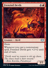Frenzied Devils #159 MTG Crimson...