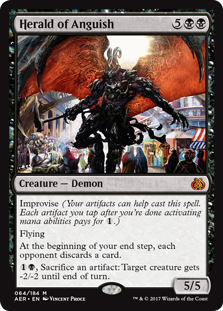 Herald of Anguish MTG Aether Revolt #064