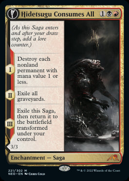 Hidetsugu Consumes All // Vessel of the All-Consuming - NEO 221 Non-Foil