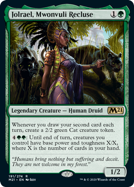 Jolrael, Mwonvuli Recluse #191 MTG Core 2021 Single