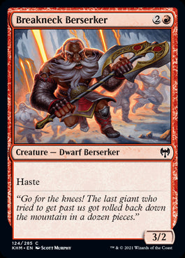 Breakneck Berserker #124 MTG Kal...