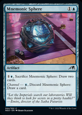 Mnemonic Sphere Kamigawa Neon Dynasty - 064 Non-Foil