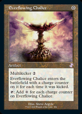 Everflowing Chalice #394 Time Spiral Remastered Retro Frame Single