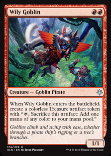 Wily Goblin MTG Single | Ixalan ...