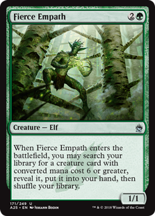Fierce Empath | Magic! The Gathering Masters 25 #171