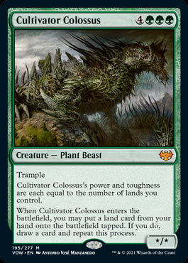 Cultivator Colossus #195 MTG Crimson Vow Single