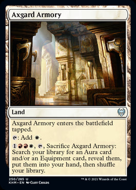 Axgard Armory #250 MTG Kaldheim ...