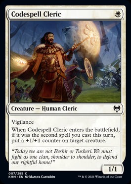 Codespell Cleric #007 MTG Kaldhe...