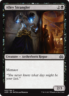 Alley Strangler MTG Aether Revolt #052