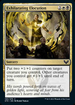 Exhilarating Elocution #185 MTG Strixhaven Single