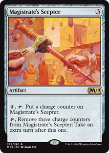 Magistrate's Scepter MTG Single | Core Set 2019 #238