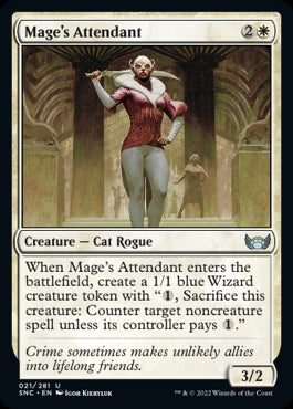 Mage's Attendant Streets Of New Capenna #021