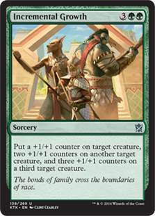 Incremental Growth #138 MTG Khans Of Tarkir Single