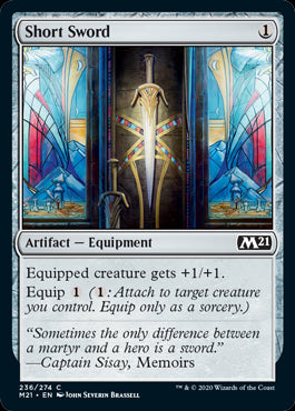 Short Sword #236 MTG Core 2021 S...
