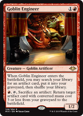 Goblin Engineer #128 | Modern Horizons MTG Singles