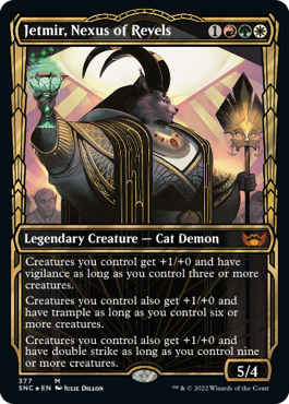 Jetmir, Nexus of Revels Showcase Gilded Streets Of New Capenna #377