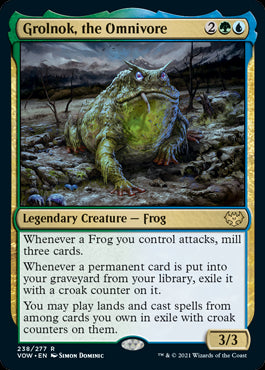 Grolnok, the Omnivore #238 MTG C...