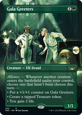 Gala Greeters Extended Art Promo Streets Of New Capenna #450