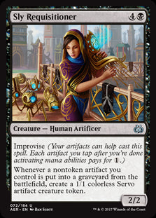 Sly Requisitioner MTG Aether Revolt #072