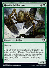Gnottvold Recluse #172 MTG Kaldh...