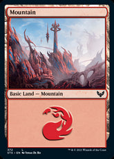 Mountain V.1 #372 MTG Strixhaven...