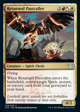 Returned Pastcaller #224 MTG Strixhaven Single