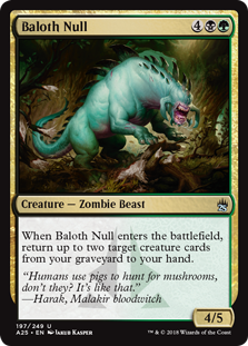 Baloth Null | Magic! The Gathering Masters 25 #197