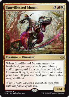 Sun-Blessed Mount MTG Single | Ixalan #288