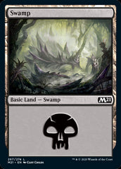 Swamp #267 MTG Core 2021 Single