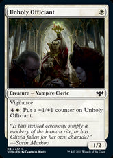 Unholy Officiant #041 MTG Crimso...