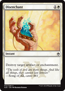 Disenchant | Magic! The Gathering Masters 25 #012