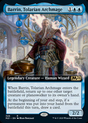 Barrin, Tolarian Archmage Extended Art #348 MTG Core 2021 Single