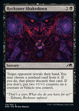 Reckoner Shakedown Kamigawa Neon Dynasty - 119 Non-Foil