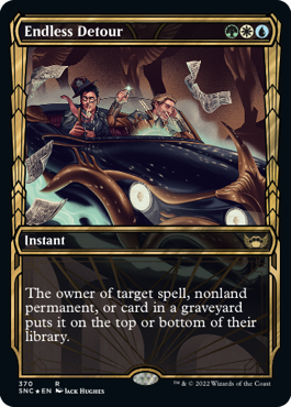 Endless Detour Showcase Gilded Streets Of New Capenna #370