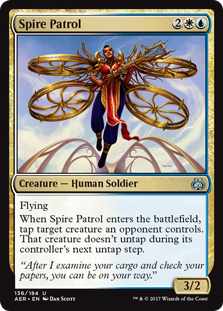 Spire Patrol MTG Aether Revolt #136