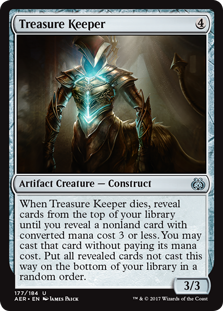 Treasure Keeper MTG Aether Revolt #177