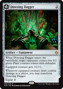 Dowsing Dagger // Lost Vale MTG Single | Ixalan #235