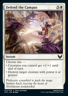 Defend the Campus #012 MTG Strix...