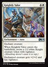 Knightly Valor MTG Single | Core...