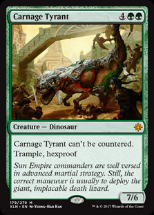 Carnage Tyrant MTG Single | Ixalan #179