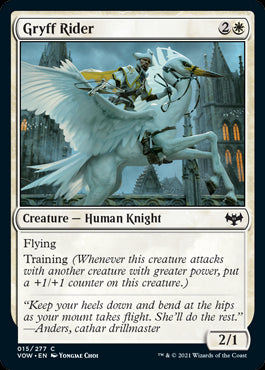 Gryff Rider #015 MTG Crimson Vow...
