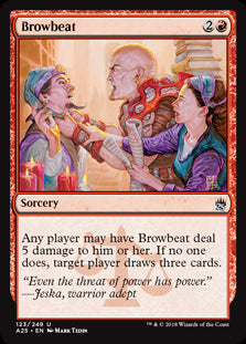 Browbeat | Magic! The Gathering Masters 25 #123