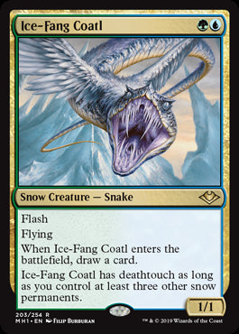 Ice-Fang Coatl #203 | Modern Horizons MTG Singles