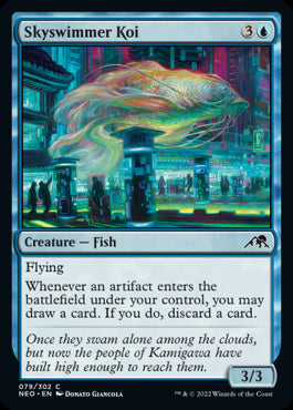 Skyswimmer Koi Kamigawa Neon Dyn...