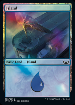 Island Basic Land Streets Of New Capenna #265