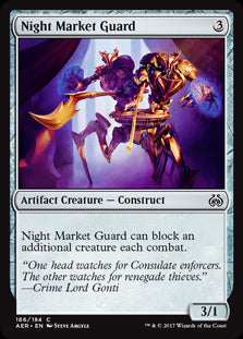 Night Market Guard MTG Aether Revolt #166