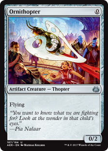Ornithopter MTG Aether Revolt #167